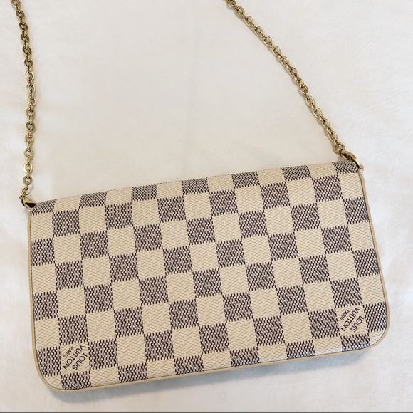 ‼️SOLD‼️ Louis Vuitton Felicie Pochette Damier - Picture 4 of 10